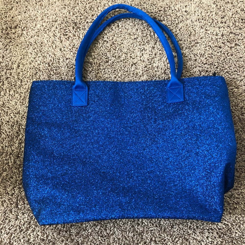 Rebel Royal Blue Sparkle Tote NEVER USED